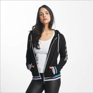 Bench foil logo zip through hoodie large